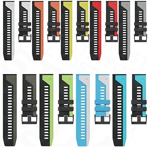 DFAMIN Sport Szilikon Watchband csuklópántot a Garmin Fenix 6X 6 Pro 5X 5 + 3 HR Smartwatch 22 26mm EasyFit gyorskioldó Csuklópánt