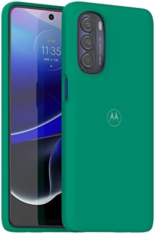 Motorola Moto G Stylus 5G (2022) Védő Bundle - Telefon Esetében + 9H Edzett Üveg képernyővédő fólia - Smaragd