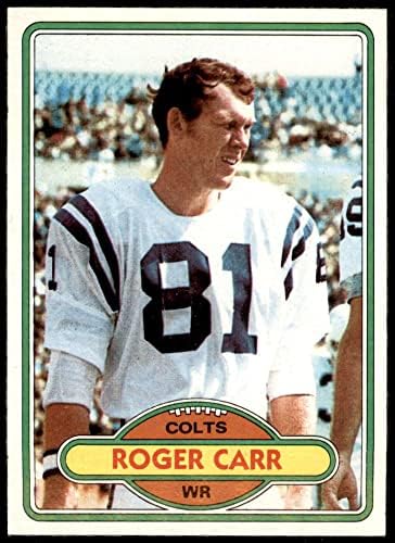 1980 Topps 168 Roger Carr Baltimore Colts (Foci Kártya) EX/MT+ Colts LA Tech