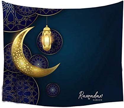 nem-márka Eid Mubarak Háttér Dekoráció Fali Kárpit Lóg Muzulmán Ramadan Kareem Haza, Fél Fal, Fedél Ramadan Fotózás Háttér