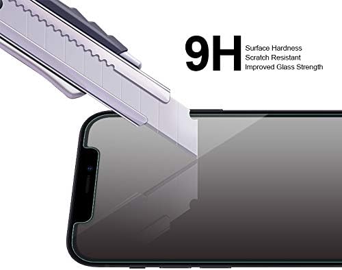 (2 Csomag) Supershieldz Tervezett iPhone 11 (6.1 hüvelyk) + Kamera Lencse Edzett Üveg kijelző Védő fólia, Anti Karcolás,