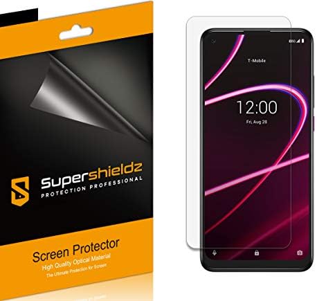 (6 darab) Supershieldz Célja a T-Mobile (Revvl 5G) képernyővédő fólia, Nagy Felbontású Clear Pajzs (PET)