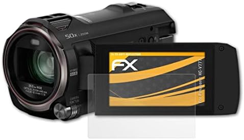 atFoliX képernyővédő fólia Kompatibilis a Panasonic HC-V777 Képernyő Védelem Film, Anti-Reflective, valamint Sokk-Elnyelő