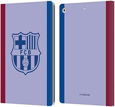 Fejét az Esetben Minták Hivatalosan Engedélyezett FC Barcelona hazai 2021/22 Címer KIT Bőr Könyv Tárca burkolata Kompatibilis