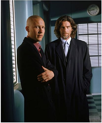 Smallville John Glover, mint Lionel Luthor Michael Rosenbaum, mint Lex Pózol, 8 x 10 Inch-Fotó