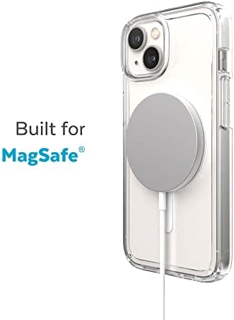 Speck Tiszta iPhone 14 Plusz Esetben - Slim Épült, a MagSafe, karcálló & Drop Védelem Tiszta Telefon Esetében - Anti-Sárgás