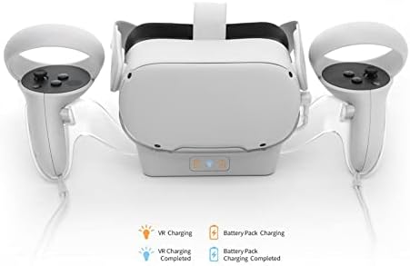 Viupolsor Fogantyú Charging Station Dokkoló Jogosultja USB Töltő Állvány Quest 2 VR Headset Vezérlő