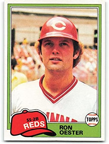 1981 Topps 21 Ron Oester NM-MT Cincinnati Reds Baseball