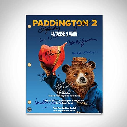 Paddington 2 Script Korlátozott Signature Edition Stúdió Engedéllyel Rendelkező Egyéni Keret