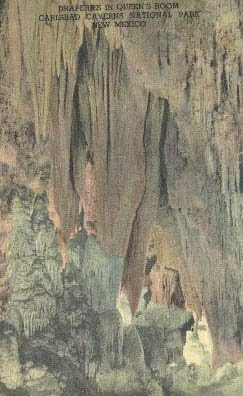 Carlsbad Caverns Nemzeti Park, Új-Mexikó, Képeslap