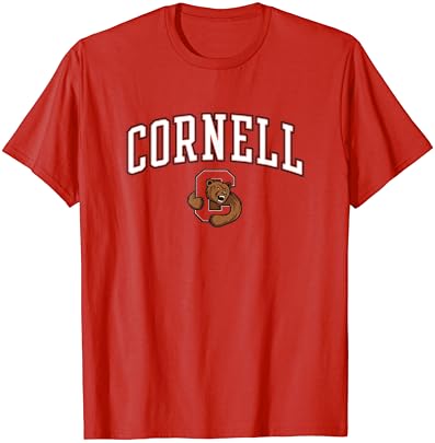 Cornell Nagy Piros Ruházat Rajongó Kedvenc Arch-Piros Póló