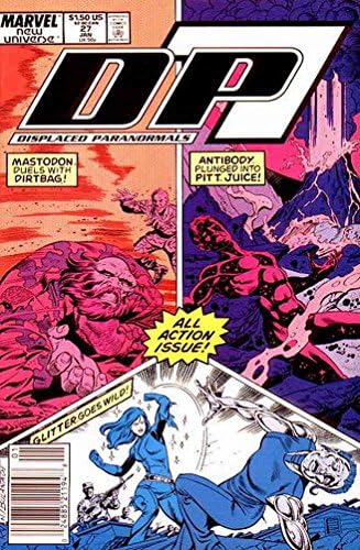 D. P. 727 (Újságos) VF/NM ; Marvel képregény | Új Univerzum Mark Gruenwald