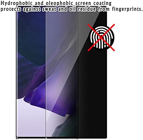 Vaxson Adatvédelmi képernyővédő fólia, kompatibilis a FUJIFILM FinePix F800EXR / F800 EXR Anti Kém Film Védők Matrica [ Nem
