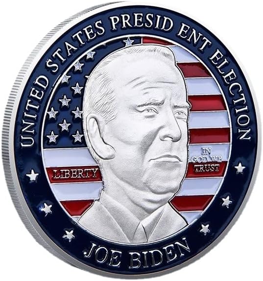 2021 AMERIKAI Elnök Választási Biden Arany Színű Emlékérme Kihívás Érme, Arany Érme Gyűjtők (Arany)