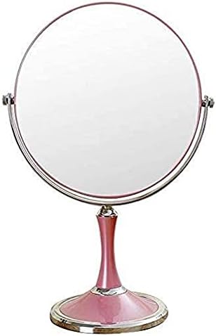 SoGuDio Kis Tükör Smink Hiúság Tükör, Asztali Kétoldalas Szépség Tükör, 3X Nagyítású, Kozmetikai Tükör, 360° Forgatható Tükör