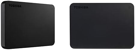Toshiba HDTB420XK3AA Canvio Alapjai 2 tb-os Hordozható Külső Merevlemez USB 3.0, Fekete 4 TB Hordozható Külső Merevlemez