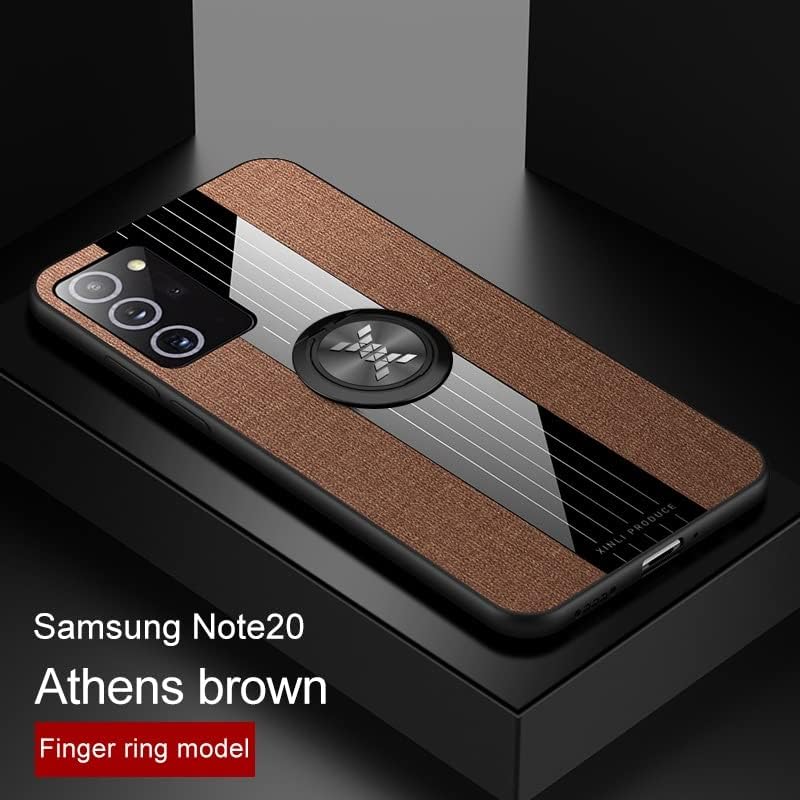 Védő Tok Kompatibilis a Samsung Galaxy Note20 az Esetben a Mágneses 360°Kitámasztó az Esetben,Multi-Function Esetben Ruhával