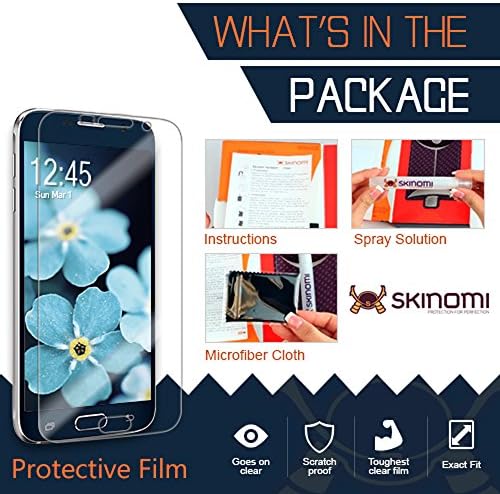 Skinomi képernyővédő fólia Kompatibilis BLU F91 5G (2022)(2 Csomag) Tiszta TechSkin TPU Anti-Buborék HD Film