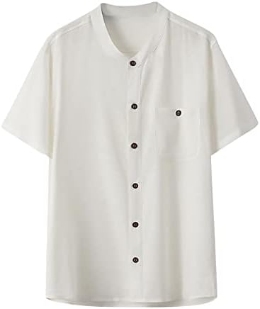 Bmisegm Nyári Mens T-Shirt Mens Zen Ruházat Jushi Ruházat Rövid Ujjú Vékony Kendő Cool Plus Size Férfi Garbó Hosszú