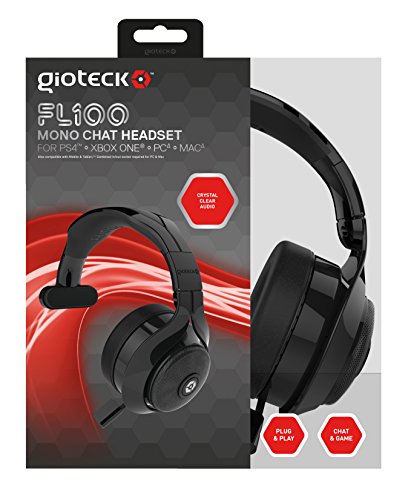 Gioteck FL-100 Vezetékes Mono Chat Headset