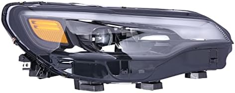 KAPPAL LED Fényszóró Fényszóró Szerelvény Igaz Utas Oldalon Kompatibilis 2019-2022 Jeep Cherokee 68275944AH