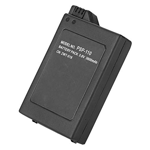 Ueohitsct 3600mah 3.6 V Liion Akkumulátor Sony PSP 1000 Vezérlő, Fekete, 1169463-AM146-2021-FBM