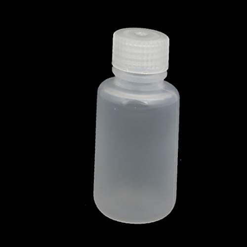 X-mosás ragályos 5db 50ml Műanyag Széles Szája Folyékony DIY Tároló Üveg Tartály Tiszta(5db 50ml di alatt bocca larga liquido