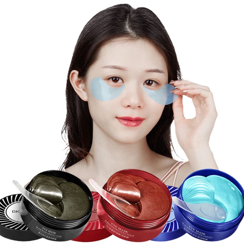 Zelbuck 180pcs=90pairs Hidratáló Crystal Collagen Eye Mask Ránctalanító Anti Aging Eye bőrápoló Javítás Híg Finom Vonalak