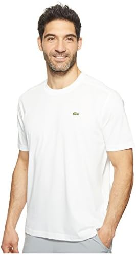 Lacoste Férfi Rövid Ujjú Legénység Nyak Szilárd Jersey Technikai T-Shirt