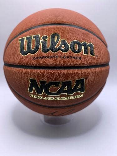 JALEN ROSE Michigan Wolverines Legendás Ötös ALÁ Wilson NCAA Basketball w/PSA COA - Dedikált Kosárlabda